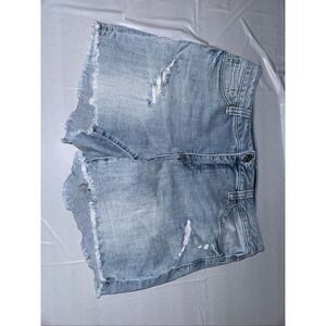 7 For All Mankind Weekend Short Denim Shorts Size 10
